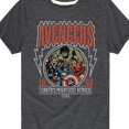 thumbnail image 3 of Marvel The Avengers - Band Tee Style - Toddler And Youth Short Sleeve Graphic T-Shirt, 3 of 5