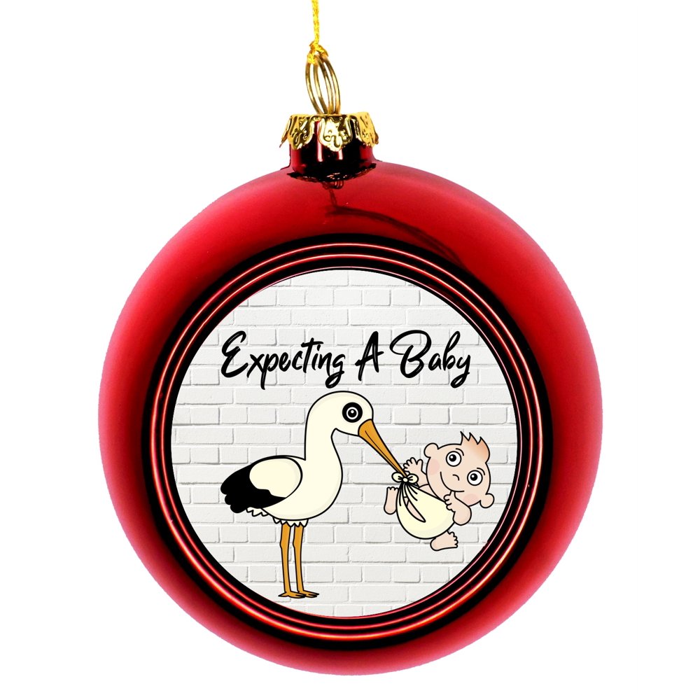 Expecting Parents Christmas Ornament 