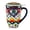 Deep Green, variant on Vancasso Tea Mug with Infuser and Lid, 18 oz Loose Leaf Tea Cup with Strainer, Ceramic Coffee Mug for Tea, Coffee, Microwave & Dishwasher Safe