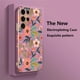 thumbnail image 5 of Flower Case For Samsung Galaxy S23 Ultra S22 S21 Plus S20 fe S10 NOTE 20 10 8 9 Luxury Plating Silicone Soft Shockproof Cover, 5 of 5