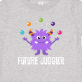 thumbnail image 4 of Inktastic Juggling Monster Future Juggler Boys or Girls Baby T-Shirt, 4 of 5