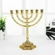 thumbnail image 1 of Candelabro Menorah NQ 7 ramas para Shabat decoración del hogar, 1 of 3