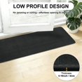 thumbnail image 5 of Uxcell 1-Pack Front Door Mat, 30x18 Inch Polyester Indoor Outdoor Entrance Non-Slip Rubber Backing [Black Coffee], 5 of 7