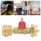 thumbnail image 5 of Adaptador De Recarga De Gas, Convertidor De Cilindro Desechable, Válvula Giratoria, Alta Resistencia, Amplia Compatibilidad Para Parrillas De Barbacoa, 5 of 7
