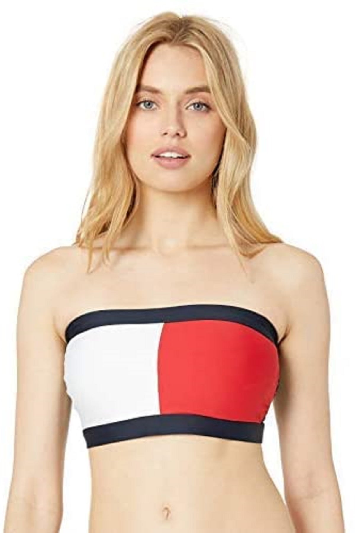 tommy hilfiger strapless top