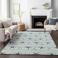 thumbnail image 6 of Addison Rugs Mayfield Washable Coastal Starfish Seaglass Rectangle Rug, 5' x 7'6", 6 of 6