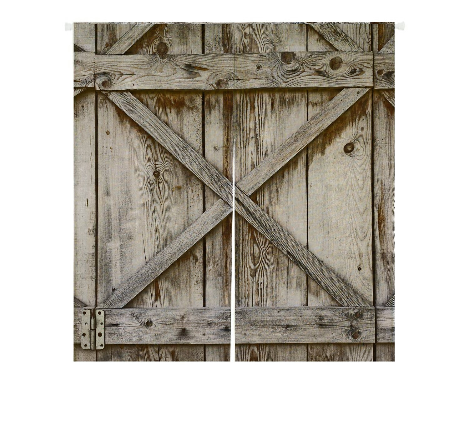 ECZJNT Plank Wooden Wall Of Old Barn Japanese Noren Curtain Doorway