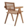 thumbnail image 5 of Manhattan Comfort Hamlet 18.11" Wood Dining Armchair in Natural, 5 of 5