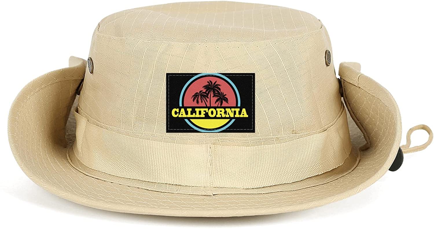 Wide Brim Fish Windproof Fishing Hat 