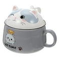 thumbnail image 2 of Decorative Cartoon Bowl Instant Noddles Container Multi-Purpose Ceramic Bowl, 2 of 8