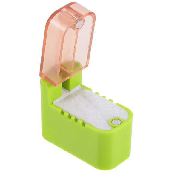 VORCOOL Magnetic Seam Guide For Sewing Machine Silicone Oil Cup Light Green Abs 1Pcs