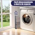 thumbnail image 3 of Tendedero Plegable para Ropa, Tendedero Plegable de Acero Inoxidable, Soporte Tendedero Ahorra Espacio, Gran Capacidad para Interior y Exterior, F&aacute;cil Instalaci&oacute;n, Para Balc&, 3 of 7