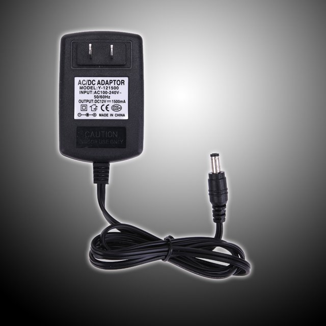 Adaptador Adaptador DC12V 1.5A Adaptador de fuente de alimentación del convertidor de CA a CC 5.5 * 2.5 mm