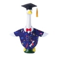 thumbnail image 3 of Graduation Porch Goose Outfit, Funny Porch Goose Outfit for Plastic and Cement Goose, Patio Statue Decor Holiday Yard Art Decor, Graduation Cap Costume for Party Yard Lawn Outdoor Art Decor, 3 of 8