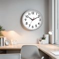 thumbnail image 4 of EIMELI Wall Clock  Modern Wall Clocks Battery Operated  10 Inch Simpel Silent Non-Ticking Clock Decorative for Kitchen  Office  Outdoor  Bedroom  Living Room  School  Classroom, 4 of 6
