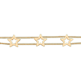 thumbnail image 2 of Pulsera para Mujer con Dijes de Estrella LuckyLy, Acero Inoxidable, Modelo Sima dorado UNITALLA, 2 of 7