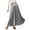Gray, variant on Gfyviroh Skirts for Women Silk Satin Drawstring Elastic Waist Maxi Skirts Casual Lightweight Comfortable Long Skirts