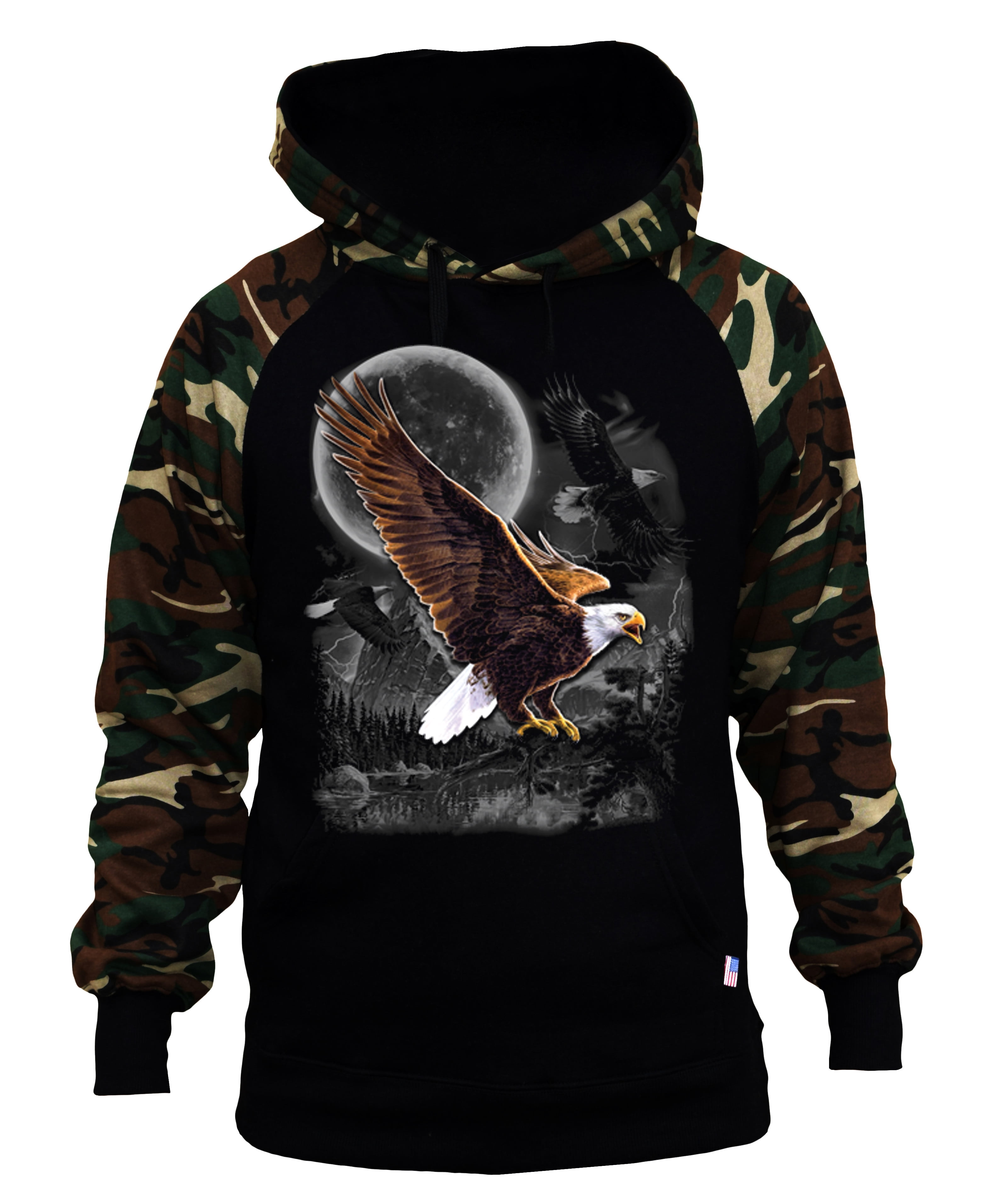 eagles camo hoodie