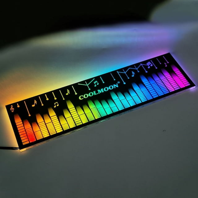 Support de Carte Graphique Compagnon Monté horizontal Barre Lumineuse LED Décoration de Châssis Lumineux Support de Carte Graphique RGB