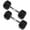 2Pcs 10 LB, variant on EDX 15 LB Rubber Hex Dumbbell – Anti-Roll Grip for Strength Training, Home Gym & Full-Body Workouts