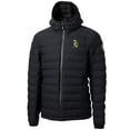 thumbnail image 2 of Men's Cutter & Buck Black Green Bay Packers Throwback Logo Mission Ridge Repreve Eco Insulated Puffer Full-Zip Jacket, 2 of 3