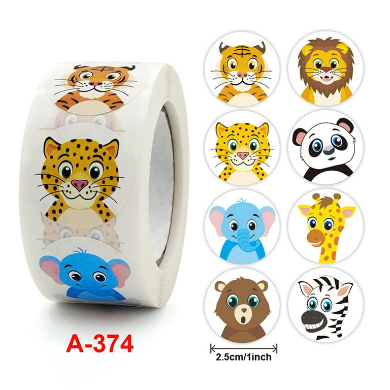 Dropship 500pcs/roll Cartoon Reward Stickers; 2.5x2.5cm Kids Praise  Stickers With 4 Designs For Family; Classroom; Competition to Sell Online  at a Lower Price
