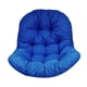 thumbnail image 5 of Cojín para silla de columpio, cojín para asiento de cesta colgante, cojines de respaldo gruesos y ligeros Marina de guerra, 5 of 9