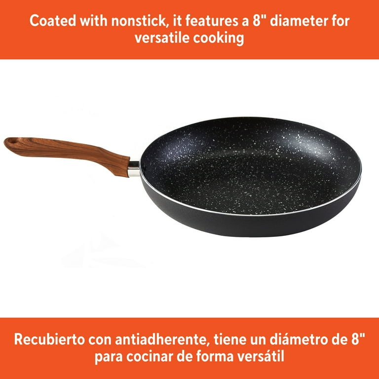 The Rock 12 in. Aluminum Nonstick Frying Pan in Black Speckle The Rock 12 in. Aluminum Nonstick Frying Pan in Black Speckle