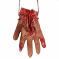 thumbnail image 2 of Set de 6 piezas de partes del cuerpo falsas y cortadas con sangre de XONOR para Halloween, 2 of 7