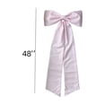 thumbnail image 3 of Easter Bow Decorations for Front Door - Large Spring Ribbon Bow with Classic Patterns, Wreath Accent for Porch Railing Mailbox, Reusable Outdoor Holiday Décor, Warm Festive Welcome Gift, 3 of 5