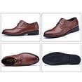 thumbnail image 3 of Men's Dress Shoes Oxford Formal Leather Shoes for Men, 3 of 5