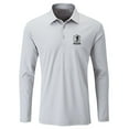 thumbnail image 3 of SCALES Offshore Core Long Sleeve Performance Polo Seafoam, Large, 3 of 4