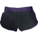 thumbnail image 2 of SOLFIRE Womens Peak Athletic Workout Shorts black XS, 2 of 2