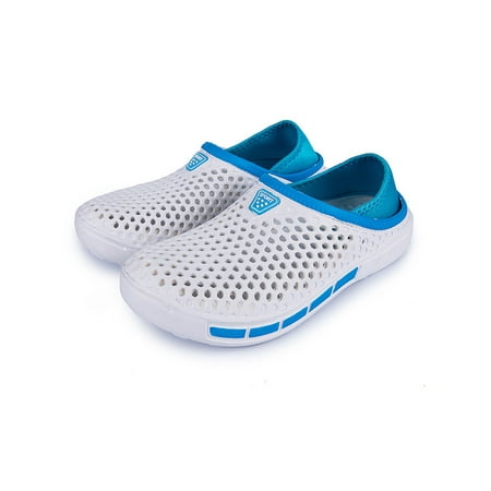 

Ferndule Men Women Slippers Sliders Summer Slip On Clogs Sandals Anti-Slip Hollow Mules Shoes