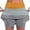 Gray#2, variant on Women's Figure-Flattering Yoga Skirt with Shorts,Women's New Color Mid-waist Skirt Pants Sports Shorts Bottoming Skirt Pants Gray S