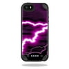 MightySkins MJPIP5-Purple Lightning Skin for Mophie Juice Pack Plus iPhone 5, 5S & SE Case Wrap Cover Sticker - Purple Lightning