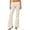 Z96 Beige, variant on Womens Fold Over Leggings Striped High Waisted Flare Leg Pants Soft Comfy Slim Fit Bell Bottom Trousers Casual Stretchy Bootcut Yoga Pant Beige,S