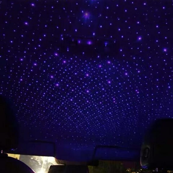 USB Car Atmosphere Lamp Interior Ambient Star Light Starry Sky LED Projector
