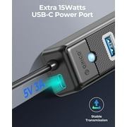 ORICO 7-Port USB 3.0 High Speed Hub with 5Gbps Extender and Multi Port Adapter for Laptop, 1.64ft Cable