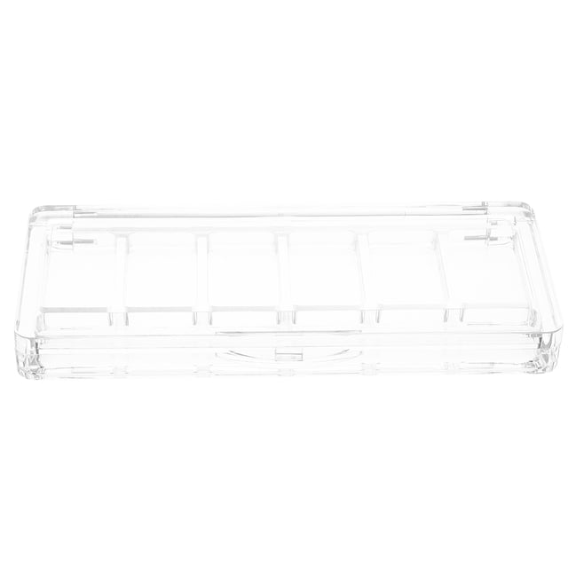 Clear Empty Makeup Palette Eyeshadow Palette for DIY Cosmetics Travel Storage Box for Eyeshadow Blush and Concealer Transparent Plastic Container