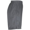 thumbnail image 3 of Augusta Sportswear XXS Boys Modified Mesh Shorts Graphite 1851, 3 of 5