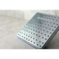 thumbnail image 2 of Kingston Brass KX4641 Claremont Full Spray Square Rain Shower, Polished Chrome, 2 of 4