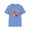 Carolina Blue, variant on Tiger Print Shirt Unisex Animal Tee Softstyle Gildan 64000 Cotton