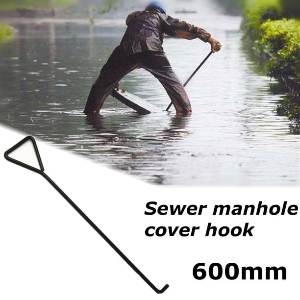24'' Standard Manhole Hook Road Sewer Cover Lifting Handle Tools
