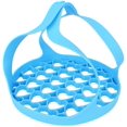 thumbnail image 1 of Pressure Cooker Sling,Silicone Sling Lifter Accessories, Anti-scalding Bakeware Lifter Steamer Rack for 6 Qt/8 Qt Instant Pot, Multi-function Cooker - Blue, 1 of 7