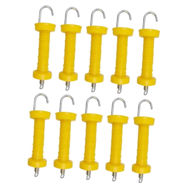 HILABEE 10 Pcs Isolants à Ressort pour Clôture Électrique pour Éleveur