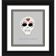 thumbnail image 1 of Ogren, Sarah 26x28 Black Ornate Wood Framed with Double Matting Museum Art Print Titled - Sugar Skull, 1 of 4