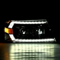 thumbnail image 2 of AlphaRex 04-08 Ford F150 / 06-08 Lincoln Mark LT LUXX-Series LED Projector Headlights Alpha-Black, 2 of 7