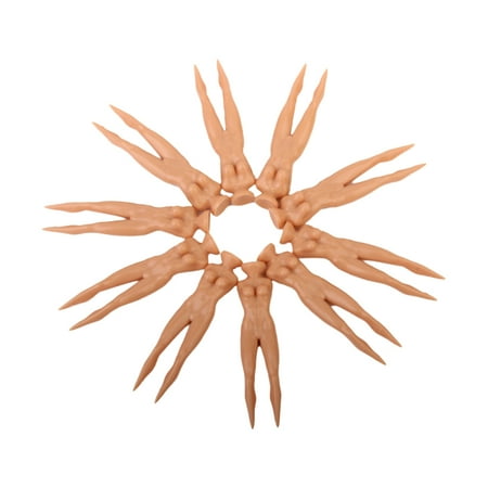 10pcs golf professional tees Tools golf club Favors 75mm Nude