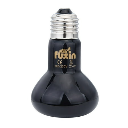 

WGOUP Pet Heating Lamp Amphibian Sun Lamp Reptile Heat Bulb 220V Black(Buy 2 Gey 1 Free)